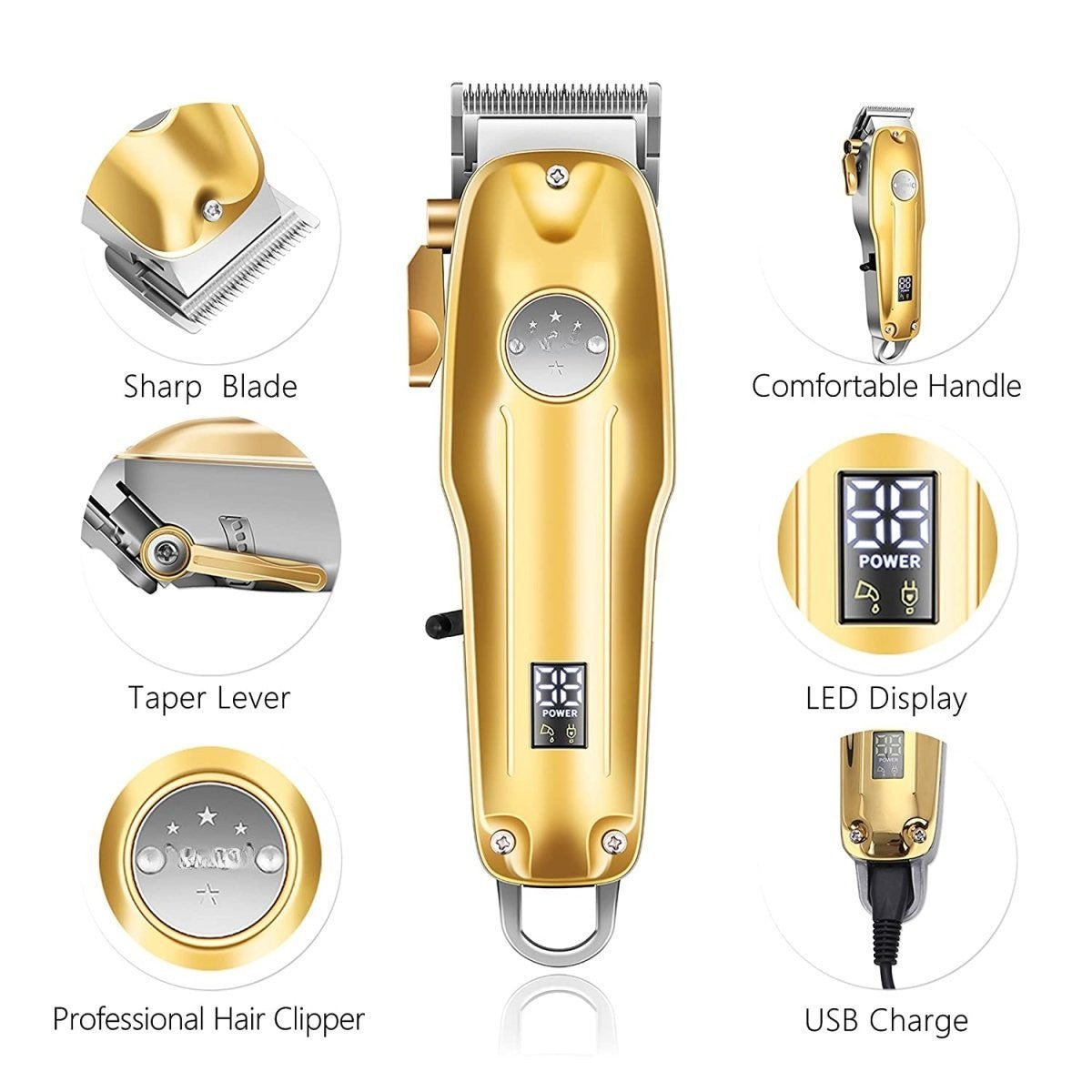 Skorter | Trimax Pro – Cordless hair clipper with LED display
