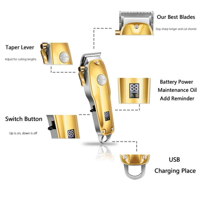 Skorter | Trimax Pro – Cordless hair clipper with LED display