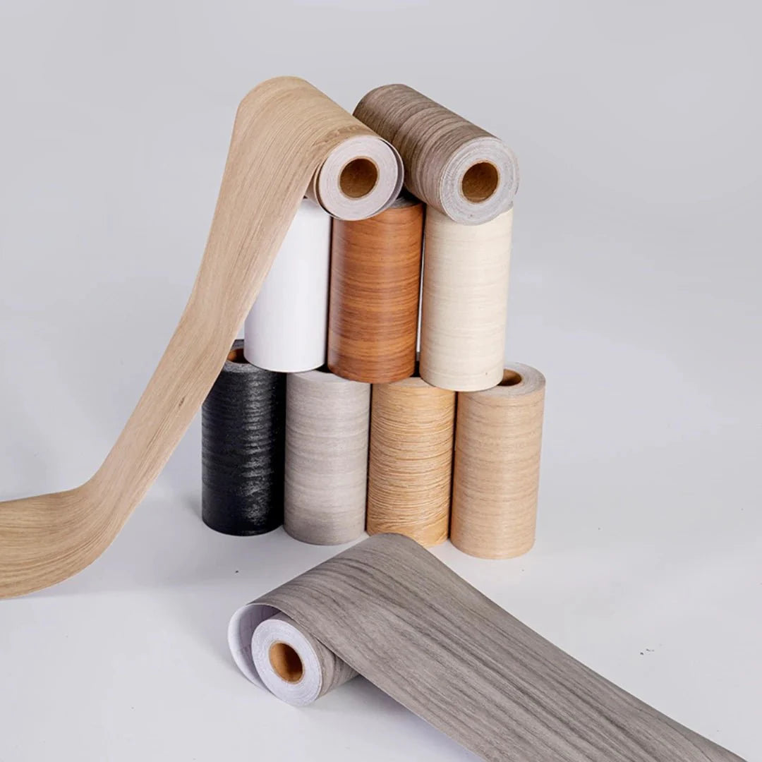 Skorter | CasaForm Premium Skirting Trim | Durable PVC wood grain wall base stickers for modern decoration