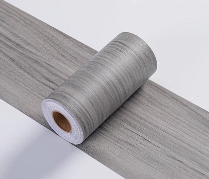 Skorter | CasaForm Premium Skirting Trim | Durable PVC wood grain wall base stickers for modern decoration