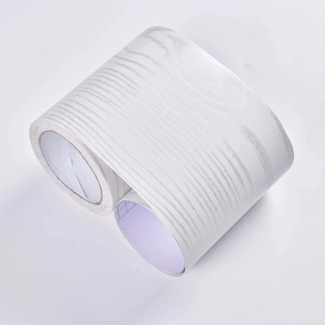 Skorter | CasaForm Premium Skirting Trim | Durable PVC wood grain wall base stickers for modern decoration