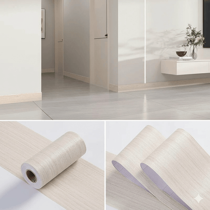 Skorter | CasaForm Premium Skirting Trim | Durable PVC wood grain wall base stickers for modern decoration