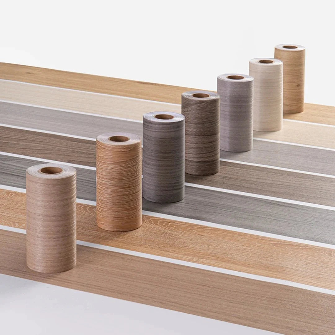 Skorter | CasaForm Premium Skirting Trim | Durable PVC wood grain wall base stickers for modern decoration