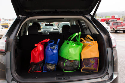 Skorter | EcoSmart Shopping Cart Trolley Bags (Set of 4) | Reusable Grocery Organiser System