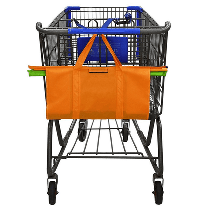 Skorter | EcoSmart Shopping Cart Trolley Bags (Set of 4) | Reusable Grocery Organiser System