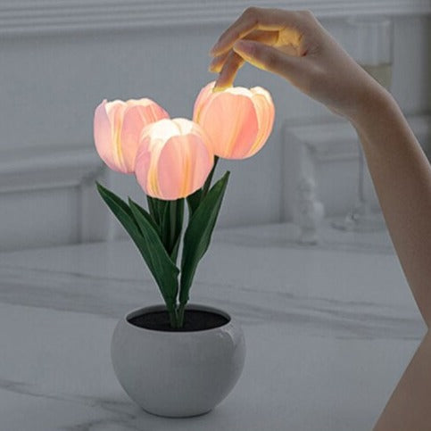 Skorter | Glowing Tulip: Premium Table Lamp