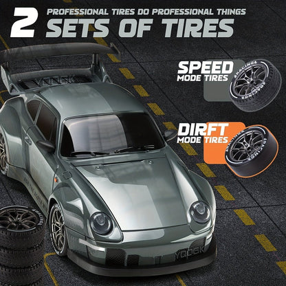 Skorter | RACEREDGE – 1:24 Scale RC Drift Car with LED Wheels & 4WD