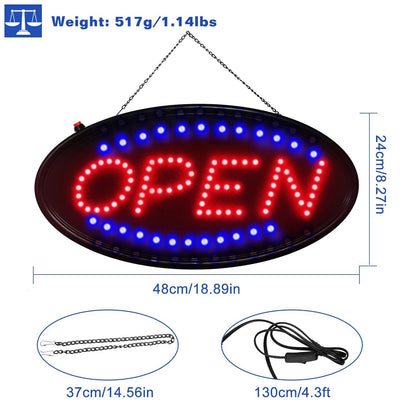 Skorter | Ultra Bright LED Neon Open Sign