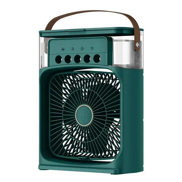 Skorter | Ultra-Cooling Portable Ice Mist Fan - Led Lights - Unique Powerful Cooling