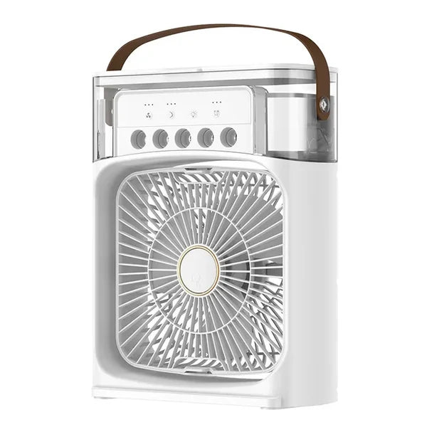 Skorter | Ultra-Cooling Portable Ice Mist Fan - Led Lights - Unique Powerful Cooling