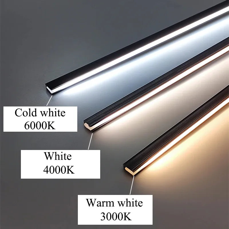 Skorter | Ultra Thin LED Under Cabinet Light Bar | Customizable Length, Energy Efficient & Ideal for Kitchen and Living Room Lighting