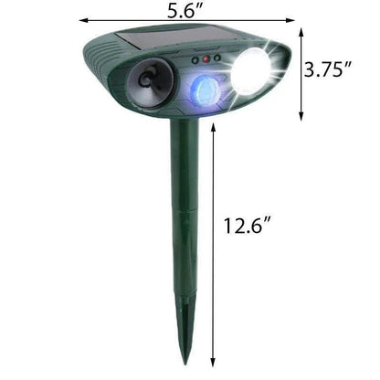 Ultrasonic Deer Repeller - Pack Of 4 Solar Powered - Get Rid of Deer in 48 Hours - SKØRTER