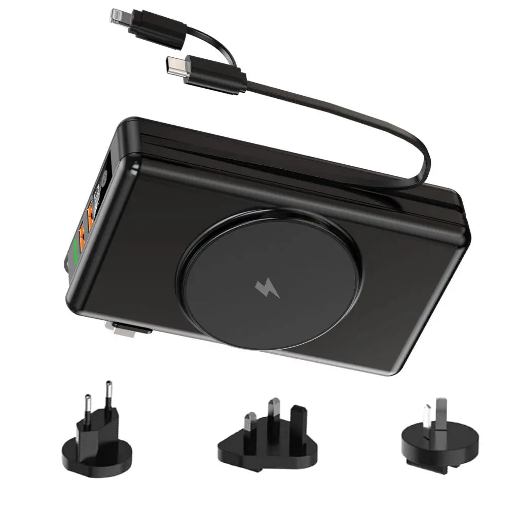 Skorter | EnergieMate 5-in-1 Powerbank – 15,000mAh with Fast Charging Function