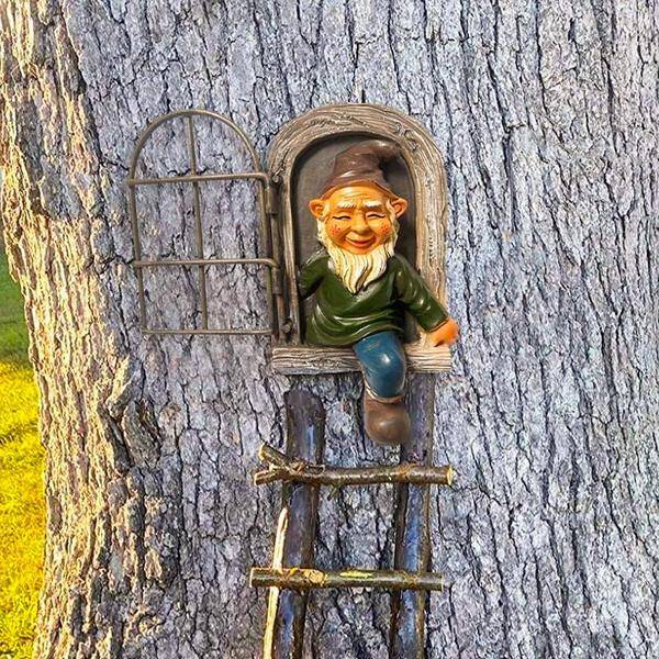 Skorter | Elf Peeking Out Of A Tree
