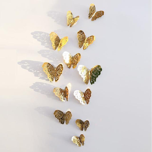 Skorter | ButterflyGlow 3D Butterfly Decoration | Wall Decoration | Spring & Summer | Classic & Modern