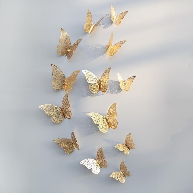 Skorter | ButterflyGlow 3D Butterfly Decoration | Wall Decoration | Spring & Summer | Classic & Modern