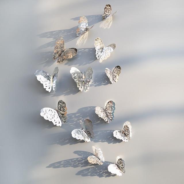 Skorter | ButterflyGlow 3D Butterfly Decoration | Wall Decoration | Spring & Summer | Classic & Modern