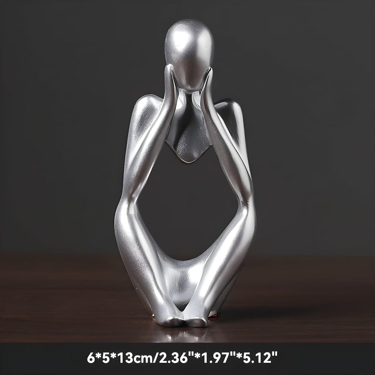 Skorter | Abstract Thinker Sculpture Home Decor