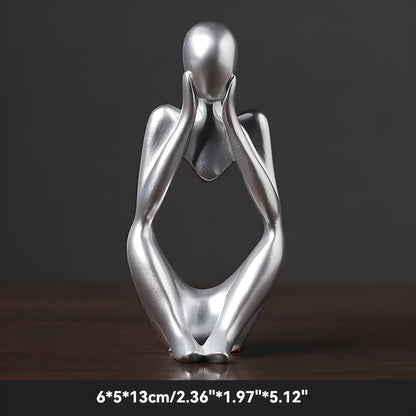 Skorter | Abstract Thinker Sculpture Home Decor