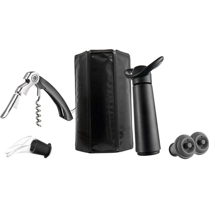 Skorter | Vacu Vin Wine Reduction Pump with 2 Vacuum Bottle Stoppers
