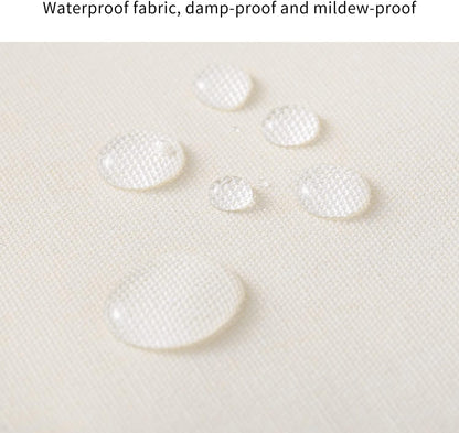 Skorter | Canvas Clothes Storage Organiser Set – Dual Zipper Bag with Handles & Window