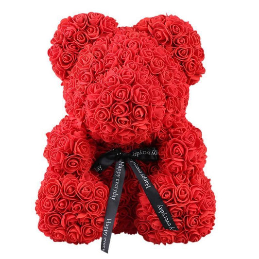 Skorter | Bear Uk | Handmade Luxury Flower Skorter | Love Teddy Bear
