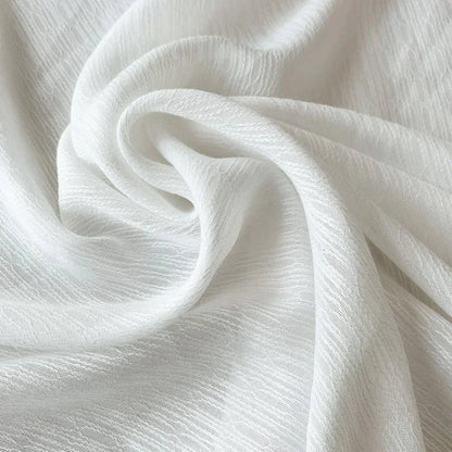 Skorter | Vera - Crinkled Textures Semi-transparent Curtains Soft Drapes