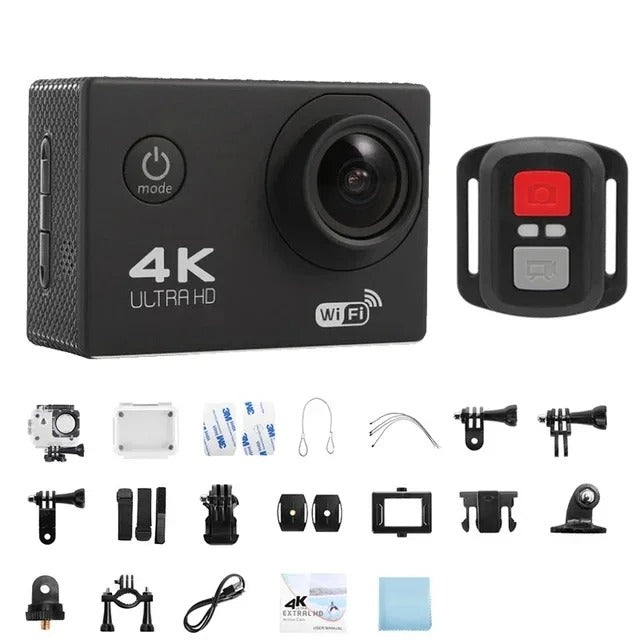 Skorter | Ultra HD Sport Pro Camera - Wifi Enabled and Waterproof for Vlogging and Outdoor Sports
