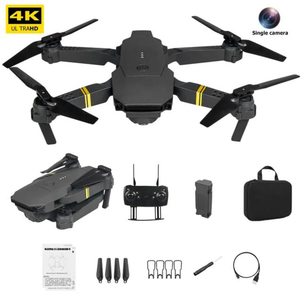 Skorter | High-Performance Black Bird 4K Drone with Camera | Lightweight & Foldable for Ultimate Portability and Quality