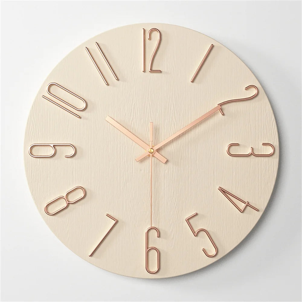 Skorter | Modern Minimalist Wall Clock - Stylish - Functional - Timepiece Design