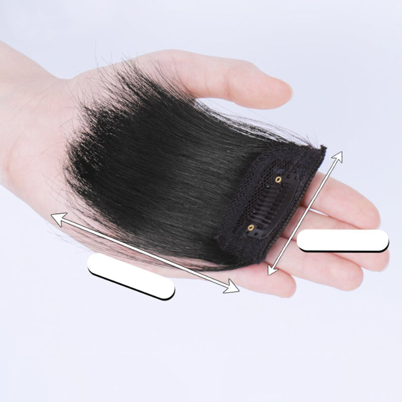 Skorter | Invisible And Natural Fluffy Front Side Clip-In Bangs Hair Wig Extensions
