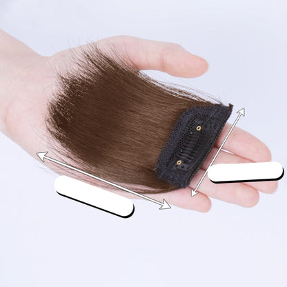 Skorter | Invisible And Natural Fluffy Front Side Clip-In Bangs Hair Wig Extensions