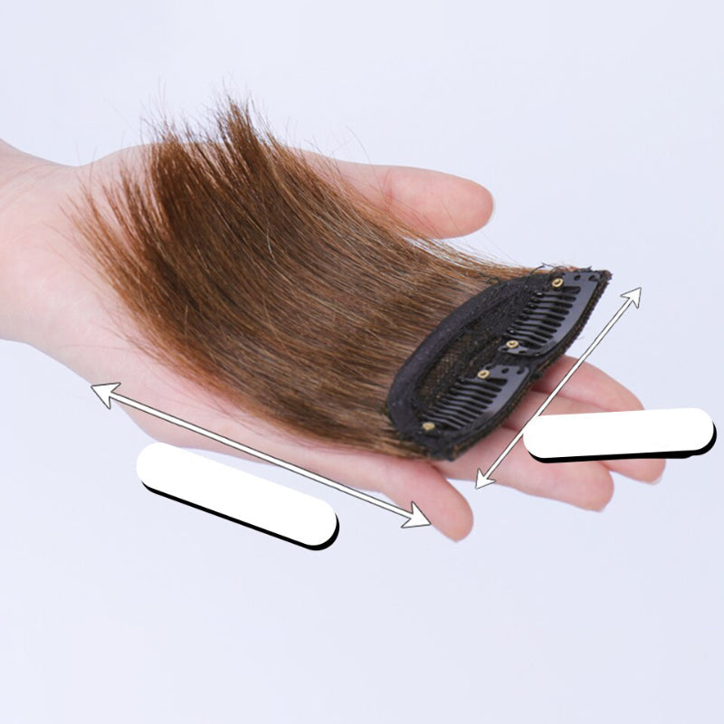 Skorter | Invisible And Natural Fluffy Front Side Clip-In Bangs Hair Wig Extensions