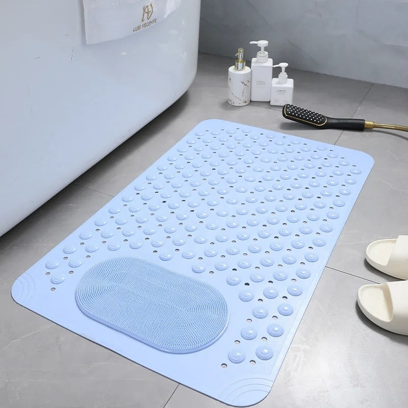Skorter | Anti-Slip Shower Mat with Integrated Foot Scrubber – Safe, Comfortable & Quick-Drying Design