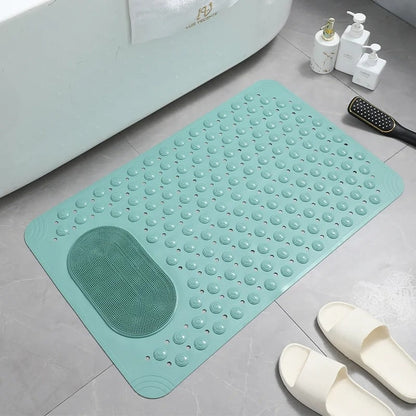 Skorter | Anti-Slip Shower Mat with Integrated Foot Scrubber – Safe, Comfortable & Quick-Drying Design