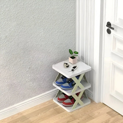 Skorter | Multifunctional and Foldable Shoe Rack for Space-Saving Storage