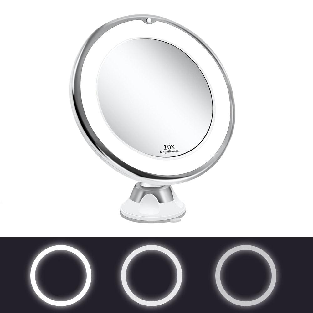 Skorter | Cosmetic mirror with lighting – LED makeup mirror with magnification function