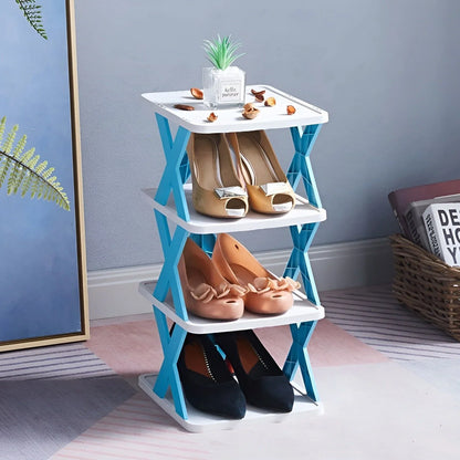 Skorter | Multifunctional and Foldable Shoe Rack for Space-Saving Storage