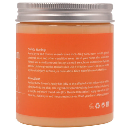 Skorter | Ultimate Shape Cream – ökar fettförbränningen – minskar celluliter – 500 ml – väggklocka