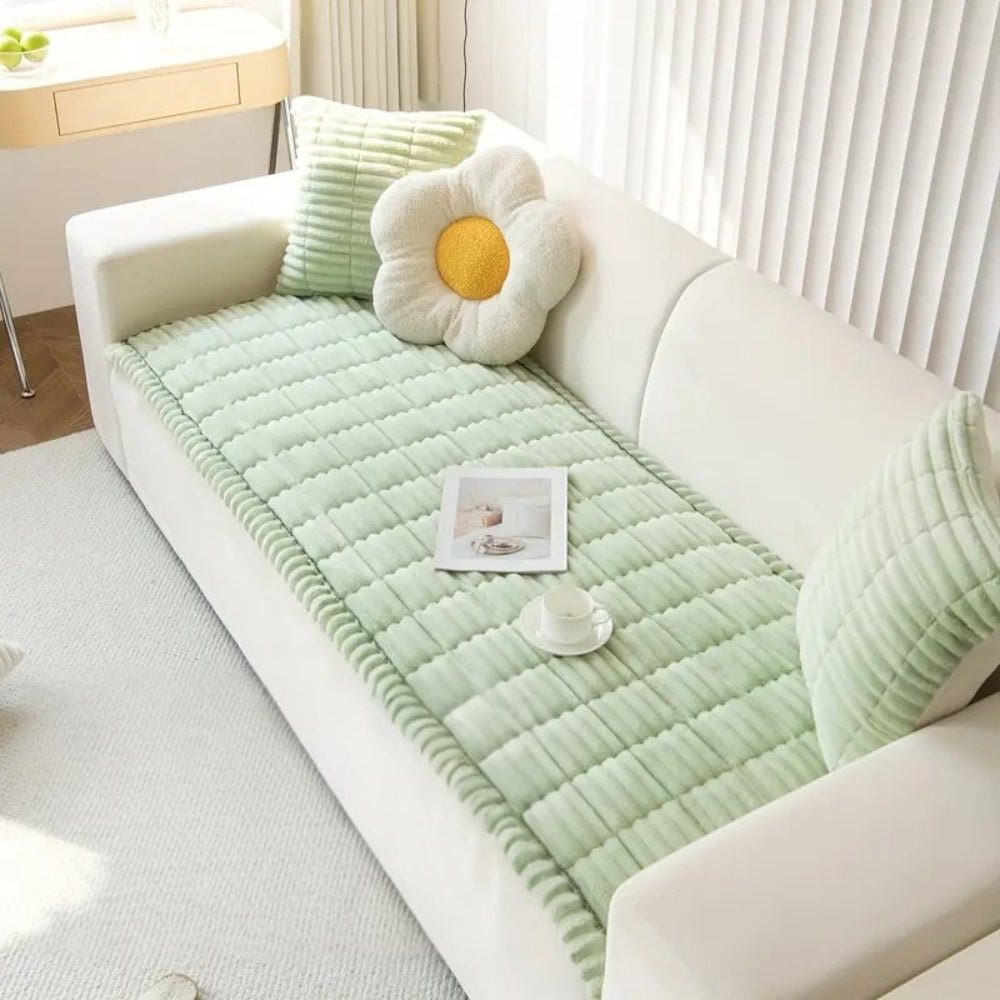 Skorter | Veluxe Shield – Premium Plush Sofa Slipcover