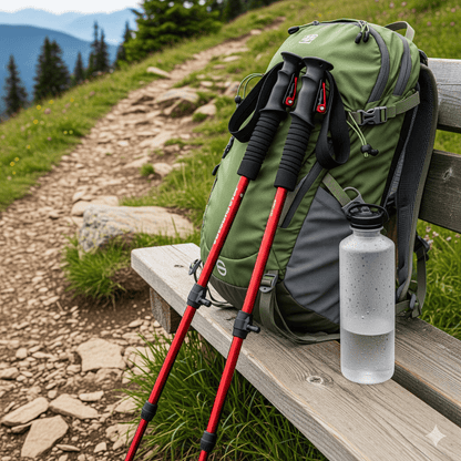 Skorter | VERTEX POLES – Adjustable Hiking Sticks for Stability and Comfort