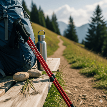 Skorter | VERTEX POLES – Adjustable Hiking Sticks for Stability and Comfort