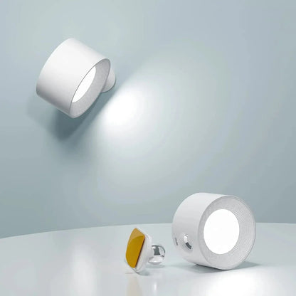 Skorter | Battery Operated Wall Light | Rechargeable, 360° Adjustable & Wireless for Bedrooms, Hallways & Reading Corners
