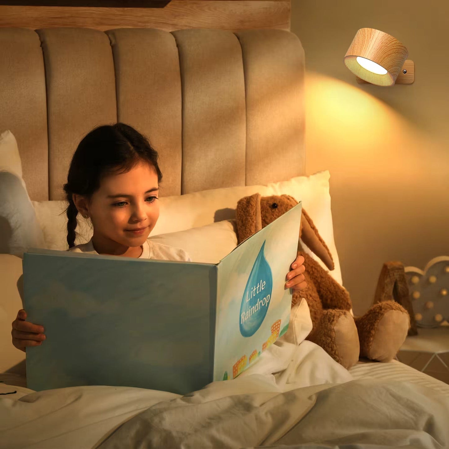 Skorter | Battery Operated Wall Light | Rechargeable, 360° Adjustable & Wireless for Modern Interiors