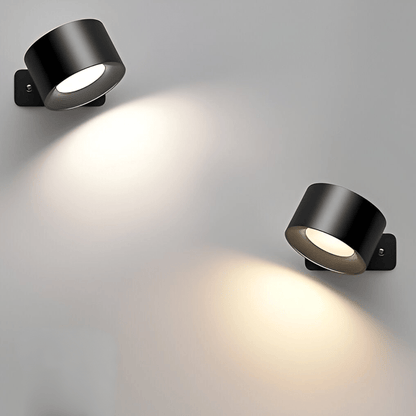 Skorter | Battery Operated Wall Light | Rechargeable, 360° Adjustable & Wireless for Modern Interiors