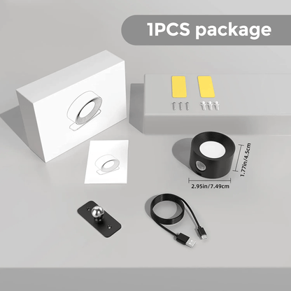 Skorter | Battery Operated Wall Light | Rechargeable, 360° Adjustable & Wireless for Modern Interiors