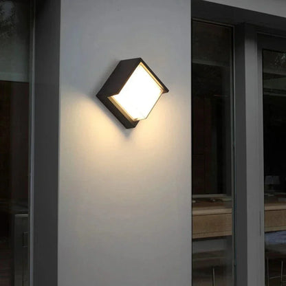 Skorter | LED Outdoor Wall Light | Waterproof, PIR Motion Sensor for Balconies, Porches & Gardens
