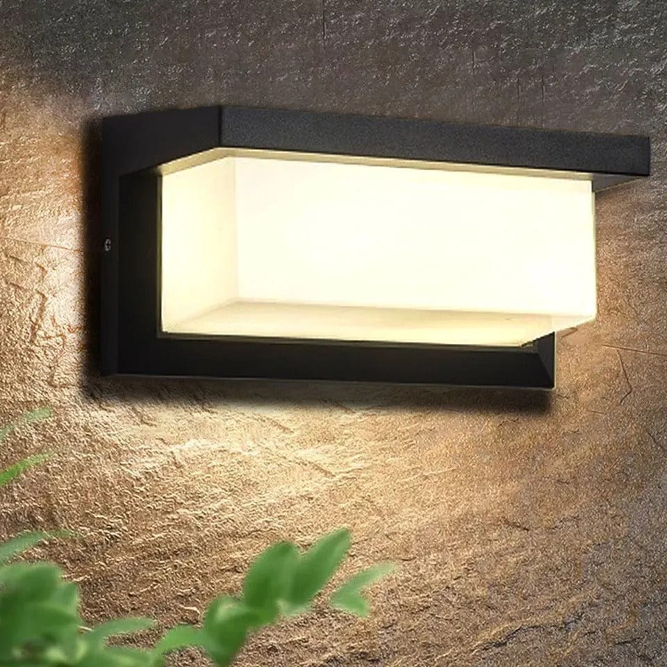 Skorter | LED Outdoor Wall Light | Waterproof, PIR Motion Sensor for Balconies, Porches & Gardens