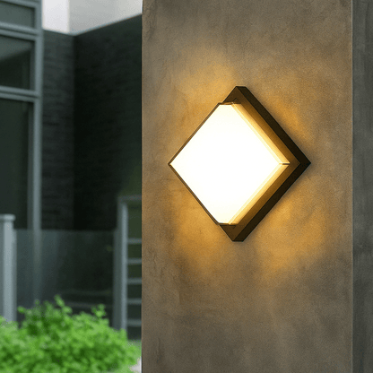 Skorter | LED Outdoor Wall Light | Waterproof, PIR Motion Sensor for Balconies, Porches & Gardens