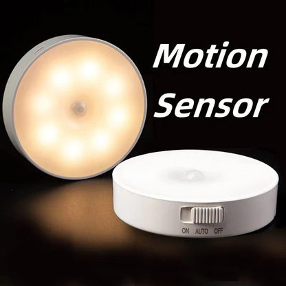 Skorter | Rechargeable Motion Sensor LED Light | Energy-Saving, USB Rechargeable & Ideal for Hallways, Stairs, Wardrobes & Cupboards